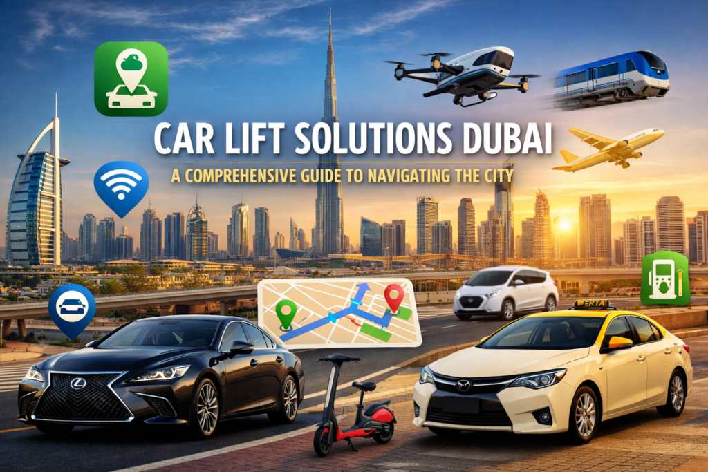Car Lift Solutions Dubai: Your Ultimate Transport Guide