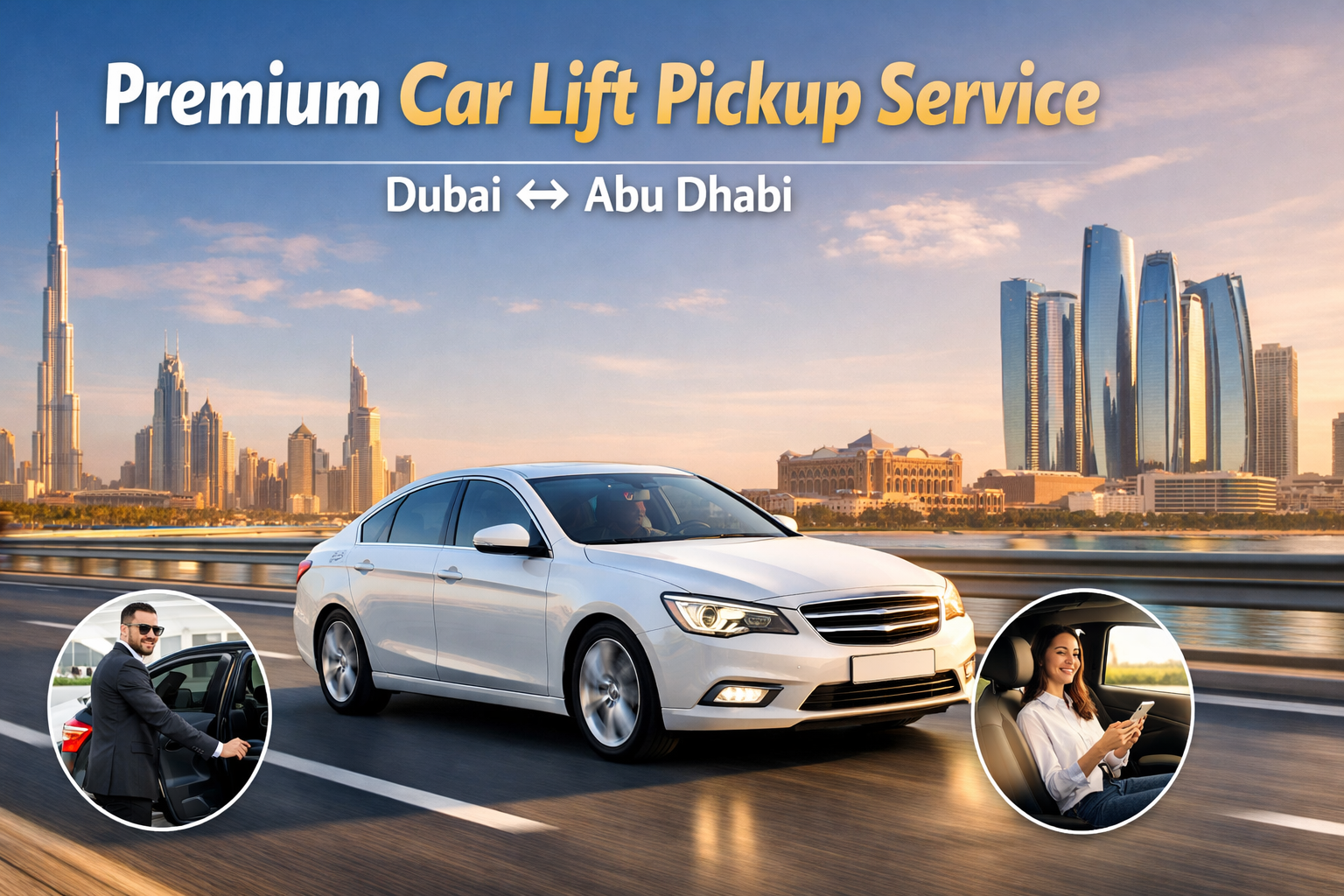 Premium Car Lift Pickup Service in Dubai and Abu Dhabi