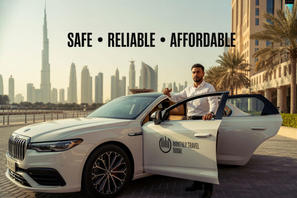 Monthly Travel Service Dubai – Safe, Reliable & Affordable Rides