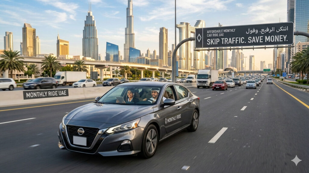 Affordable Monthly CarLift UAE – Skip the Traffic, Save the Money