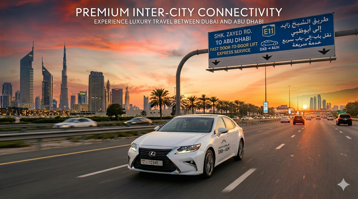 Fast Dubai to Abu Dhabi Door-to-Door Lift