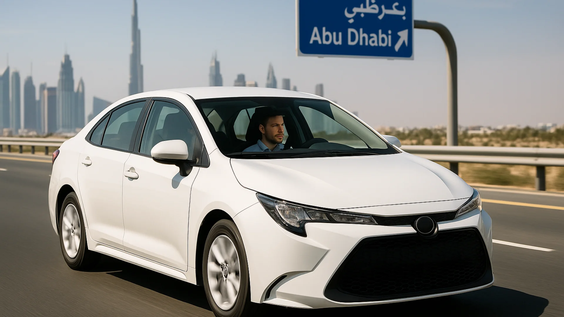 UAE Car Lift Service – Monthly Dubai to Abu Dhabi Transport