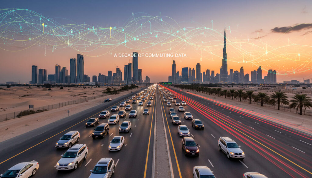 Car Pool Dubai to Abu Dhabi: A Decade of Commuting Data