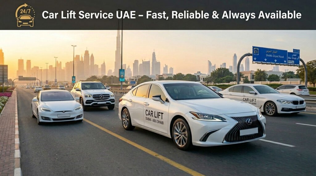 UAE 24/7 Car Lift Service – Fast, Reliable & Always Available