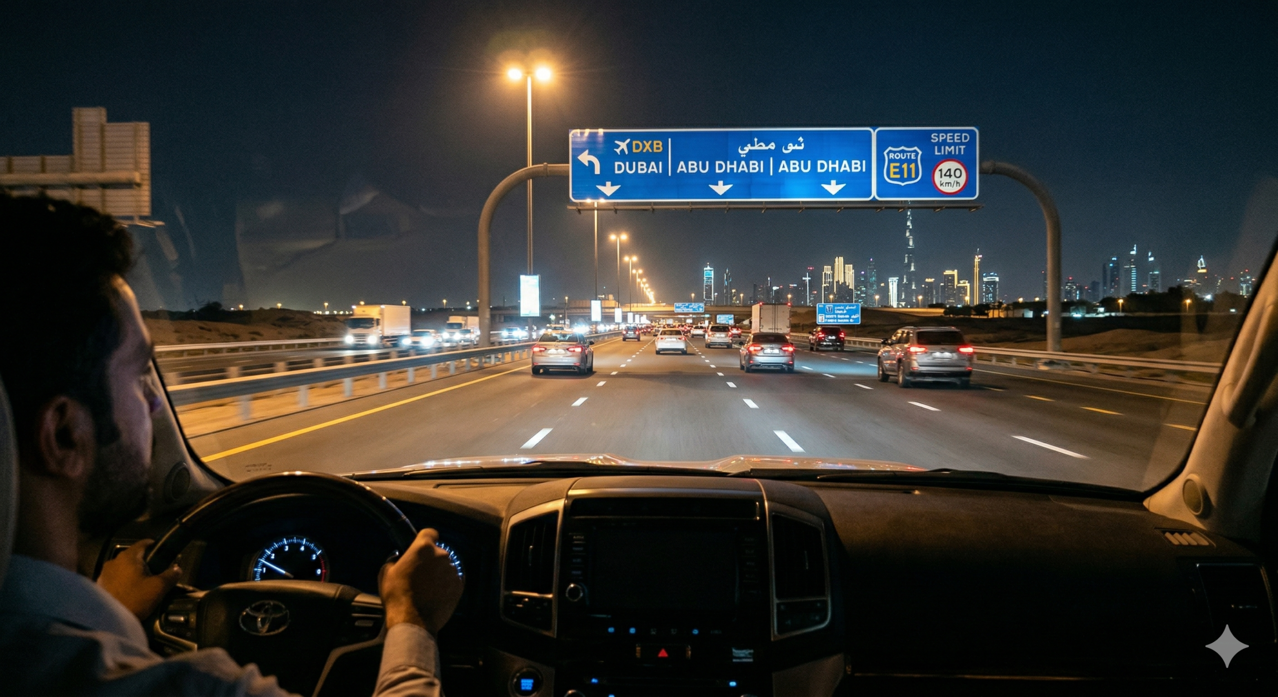 Night Commute Dubai to Abu Dhabi
