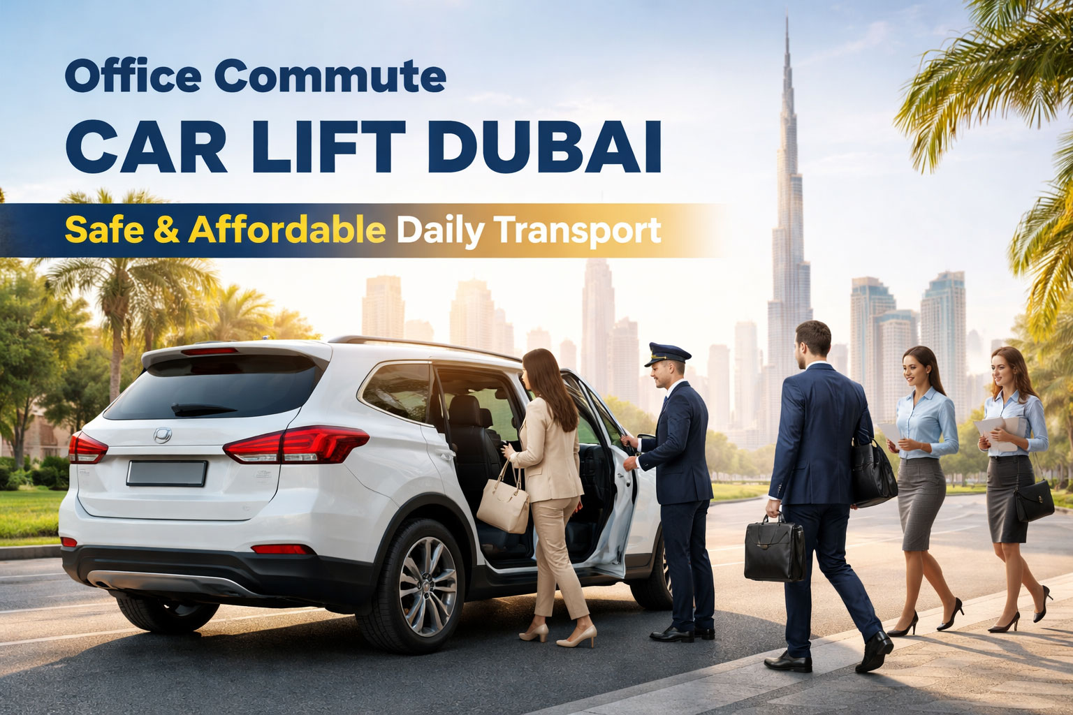 Office Commute CarLift Dubai – Safe & Affordable Daily Transport