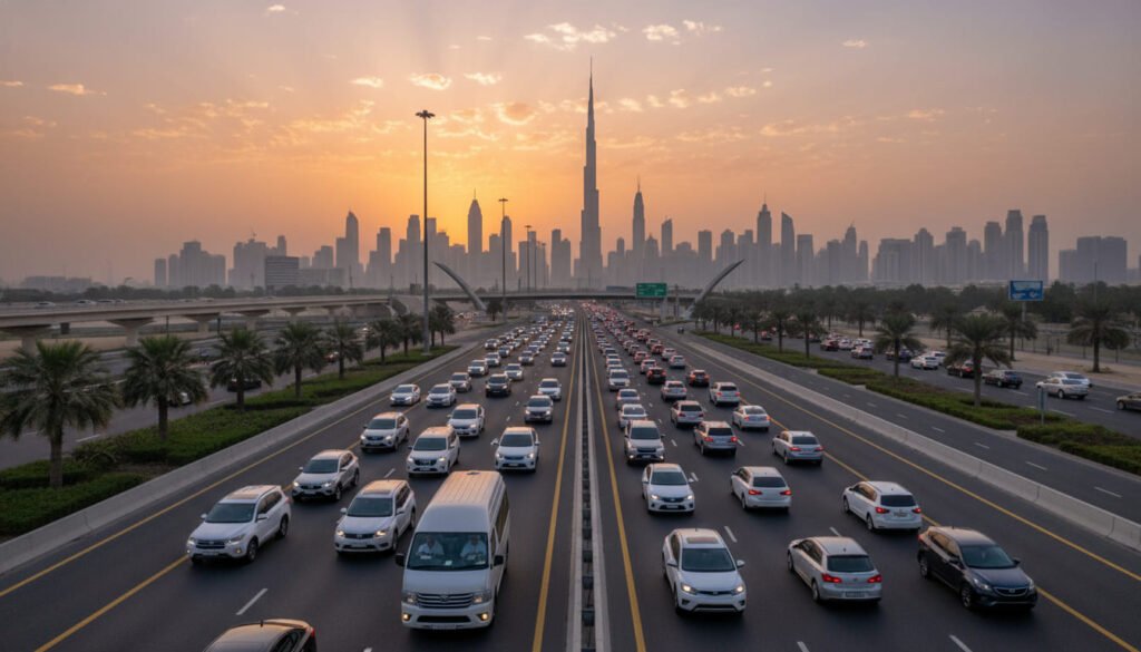 Mastering the Car Lift Sharjah to Dubai Commute