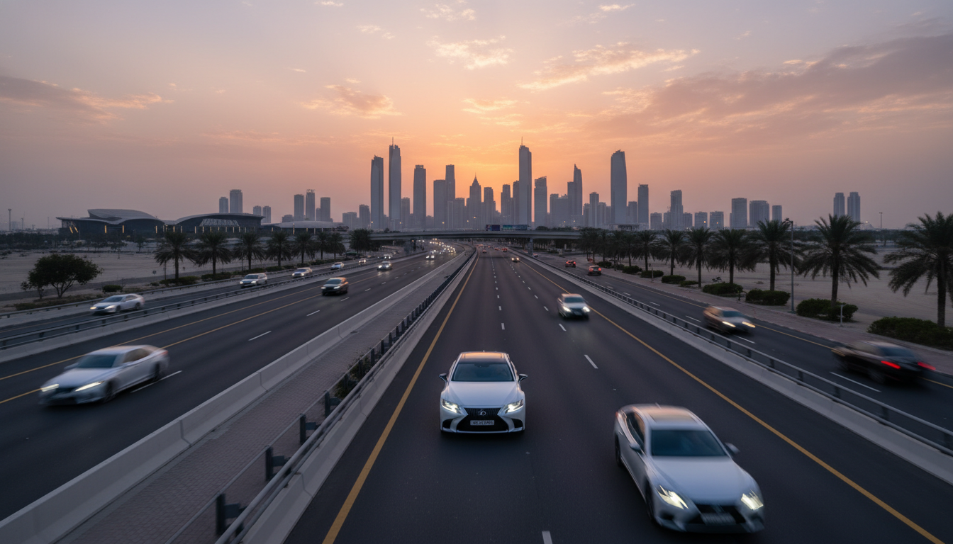 safe car lift service Dubai to Abu Dhabi