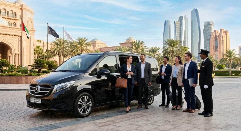 car lift dubai to abu dhabi group booking